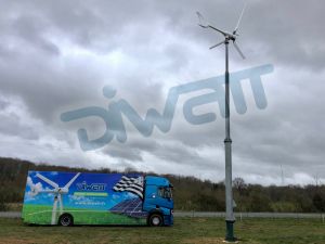 Installation d'une éolienne WINDSPOT dans le Centre -Val de Loire