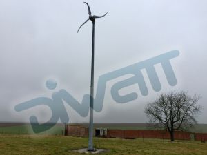 Eolienne Skystream dans l'Aisne