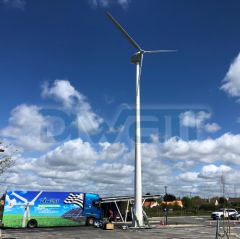 Installation d'une éolienne C&F